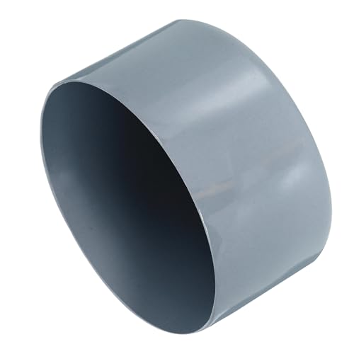 Image of uxcell 4pcs Rubber End Caps 70mm ID Vinyl Round Tube Bolt Cap Cover Screw Thread Protectors Grey, 40mm Height
