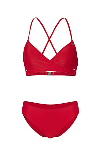 O'Neill Damen Baay Maoi Bikini, 13018 Red Coat, Regular