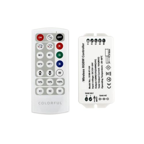 Contrôleur de bande lumineuse RGBW pour illuminer votre dressing et vos meubles de télévision