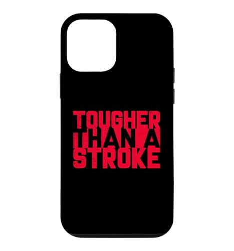 Tougher Than A Stroke Red �A���e�B�[�N���f�U�C���B �X�}�z�P�[�X iPhone 12 mini �p