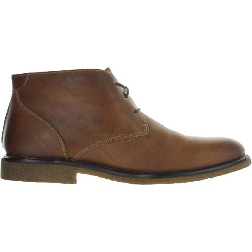 Johnston & Murphy Men’s Copeland Chukka Boot Red Brown Oiled Full Grain 10 #TOP1