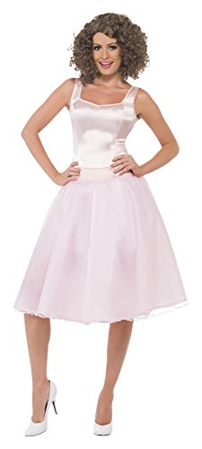 Smiffys, Damen Dirty Dancing Baby Kostüm, Kleid und Perücke, Größe: M, 26390
