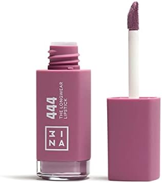3INA MAKEUP - The Longwear Lipstick 900 - Czarny - zarna pomadka w płynie z nawilżającą formułą kwasu hialuronowego - silnie napigmentowana, matowa powłoka - Vegan - Cruelty Free