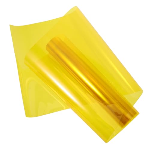 Filtre pour lampe en PET jaune pour éclairage et correction couleur