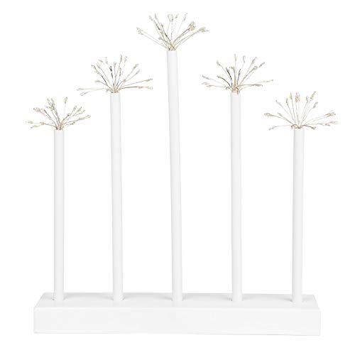 Arco di Natale con effetto stellato, 100 LED, decorazione per finestra, decorazione dell'Avvento, decorazione natalizia