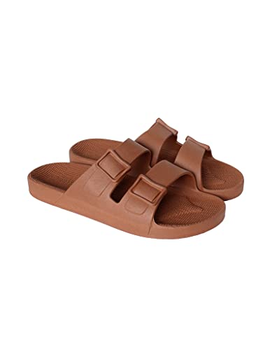 LINUS - Sandália Unissex - Sandálias Slip On, Confortável e Resistente, Fácil de Limpar, Vegano, Mat