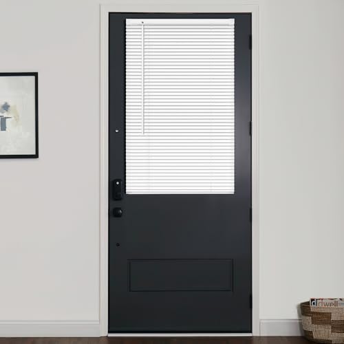 LazBlinds Vinyl Mini Blinds for Doors