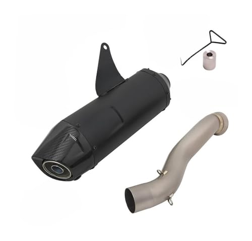 Silencieux d'échappement Moto Anti-Corrosion pour CF 800-5A Ajustement Parfait sans Fuite