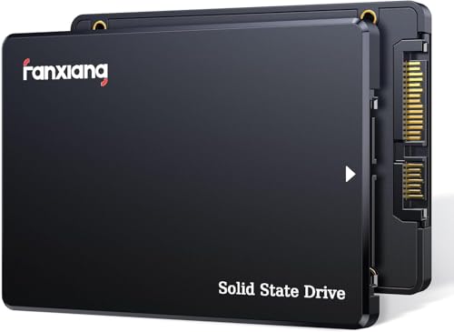 fanxiang SATA SSD 2,5 polegadas SSD SATA III 6 Gb/s Unidade interna de estado sólido até 540 MB/s 3D NAND SLC Cache para laptop e PC Desktop Performance Boost 7mm (0,28") S101Q (480 GB)