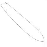 [あなたと私の宝石箱] ホワイトゴールド チェーンネックレス ・ベネチアンタイプ40ｃｍペンダント用01104 【ギフトラッピング済み】