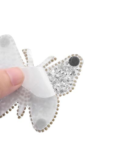 Image of ZGMYC Sparkly Rhinestones Metal Chain Nipple Cover with Tassel, Reusable Adhesive Pasties Sexy Bra Body Chain