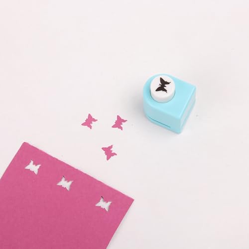 Image of Itsy Bitsy Craft Punch 4 different Designs Blister Pack for Card Making Scrapbooking Journals Albums DIY Projects Easy Precise Paper Cutting Small Shapes 4pcs