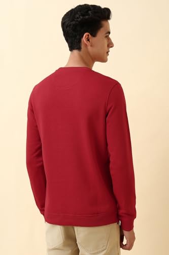 Allen Solly Men's Cotton Crew Neck Sweatshirt