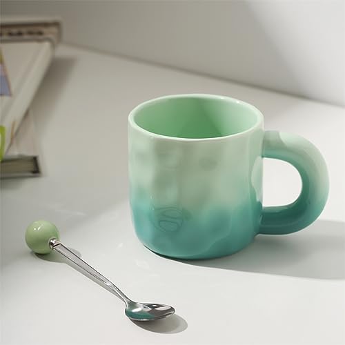 Coupe Chubby Dégradé Vert TREEWOO pour sublimer votre table de salon - 3