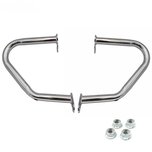 Barre sécurité moteur Bobber en acier robuste finition premium - 4