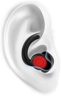 Ear Plugs for Sleeping Noise Cancelling Silicone Earplugs Sound Blocking Sleeping, 2pair Ear Plugs for Sleeping Reusable Noise Reduction Earplugs for Sleep,Snoring,Work,Concerts,Studying,Travel(Black)