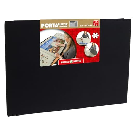 Jumbo Spiele - Puzzle Mates Portapuzzle Standard - Puzzlematte bis 1500 Teile - Art. Nr. 10806