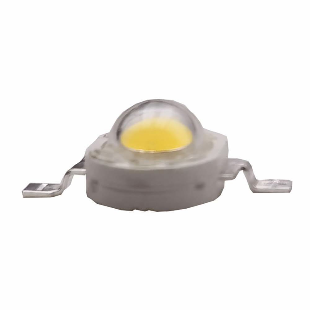 50 Chip LED COB 3W Ad Alta Potenza - Bianco Freddo 6000K-6500K - Diodi SMD Per Progetti Fai Da Te