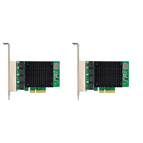 Carte Réseau PCIE X4 2.5G Gigabit RTL8125B à 4 Ports Ethernet pour Serveur