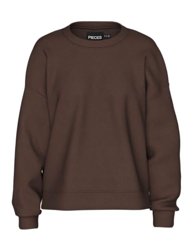 PIECES Pcchilli LS Loose Sweat Noos BC - Sudadera para Mujer