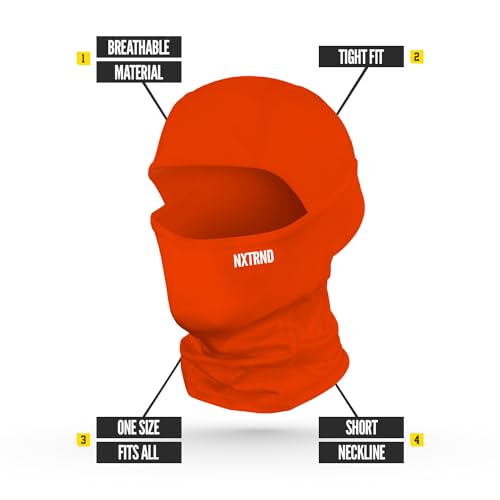 Image of Nxtrnd Breathable Ski Mask, Lightweight Balaclava, Moisture-Wicking Shiesty