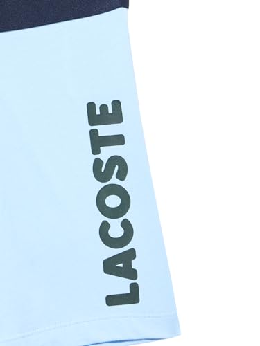 Lacoste Men's Cotton Stretch Big Croc Print Boxer Briefs, 3-Pack, Blue/Dark Green/Navy Blue, 2X-Large2