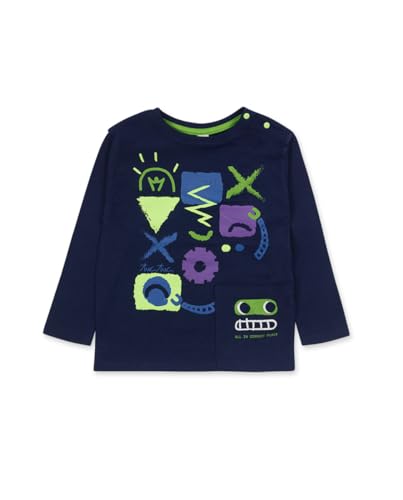 Tuc Tuc Camiseta Punto de niño Color Azul Marino colección Robot Maker