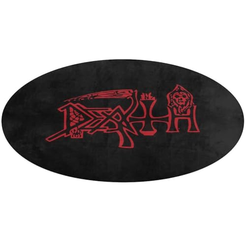 Death Scream Bloody Gore Band ���O �~�` �J�[�y�b�g���O�}�b�g ���a 60*60cm �􂦂� ����~�ߕt 1�N�����K�Ɏg����^�C�v �|�����₷�� �t�����l�� �O�~ ���g�[ ���� �� �������ȒP