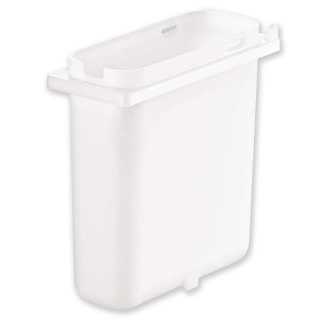 1 1/2 qt Slim Fountain Jar, Plastic, White