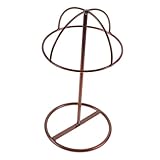 Présentoir à casquettes : stable permet de ce support de chapeau ou de perruque solide et stable, facile à utiliser, vous commodité, support de chapeau de bureau
