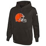 New Era NFL Football Men's Stadium Logo Pullover Performance Hoodie, Cleveland Browns, Large