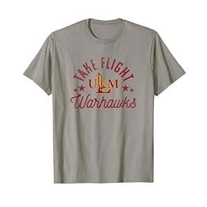 Louisiana Monroe ULM Warhawks Logo T-Shirt