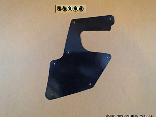 Front R or L Splash Shield with Clips for 1996-2002 Toyota Land Cruiser Prado/J120/J150 (Fender Liners, Aprons, Shields, Splash Guards, Skirts, Guards, Seals, Splash Seals) O