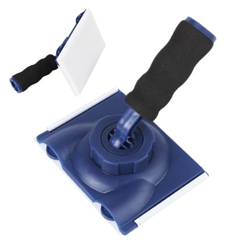 LOVEMETOO Tampon Peinture,Applicateur À Bordure | Outil De Peinture des Bords À Angle Réglable | Pinceaux Peinture d'angle en Latex avec Poignée Rotative, pour Murs, Murs Et Plafonds d'angle