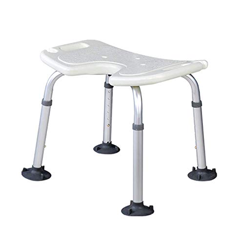 Banc d'aide à la chaise de douche réglable avec support pommeau intégré