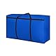 GreatRise Groß Aufbewahrungstasche Heavy-Duty Tragetasche Wasserdicht Reisen Umzugstaschen mit Reißverschlüssen Handgriff Belastbare Aufbewahrungsbox für Kleidung Bettdecken Umzug Camping Blau 125L
