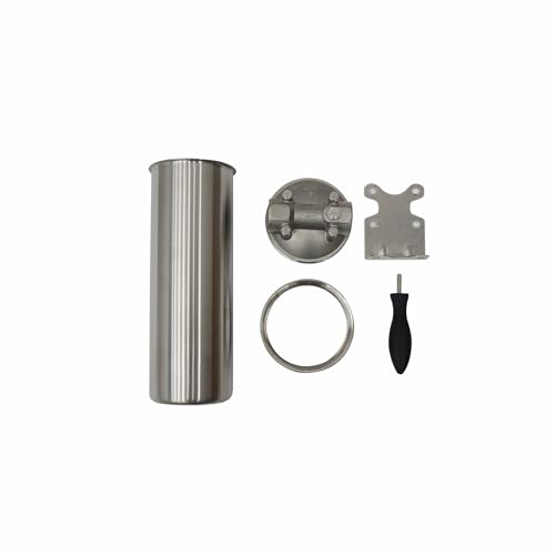 WYDDDARY Filter Housing Heavy Duty Water Filter Shell Housing 3/4inch NPT Inlet and Outlet 10 inch Stainless Steel Filter Water with Bracket and Wrench Pin
