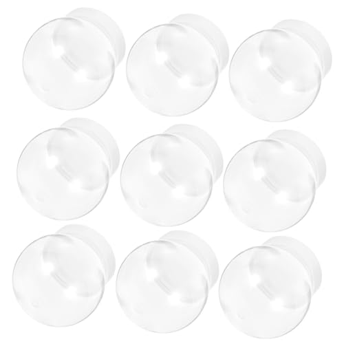 GOOHOCHY 10pcs Clear Water Globes for Christmas Crafts Lightweight Plastic Fillable Snow Globe Kit for Easy Decoration and Creative Projects for Holiday Crafting