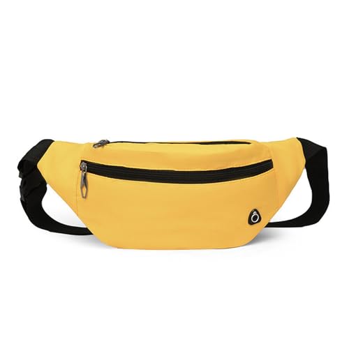 Sac banane de voyage jaune citron idéal pour les excursions en famille