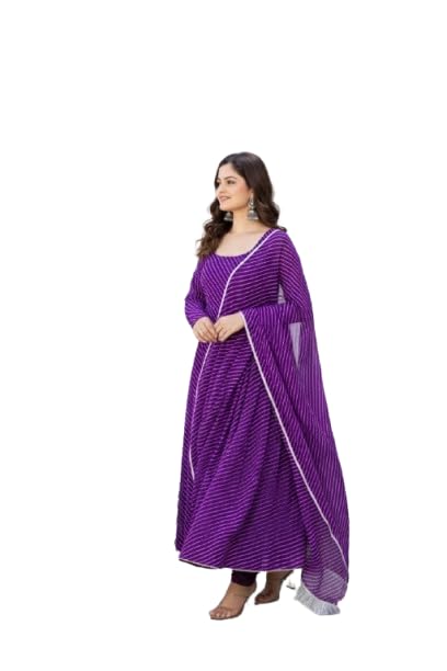 Image of Women's Georgette Anarkali Gown with Dupatta Set | Festive | Traditional | Wedding 190 Aarohi