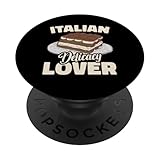 Italienischer Delikatessenliebhaber Tiramisu Dessertfächer PopSockets Klebender PopGrip