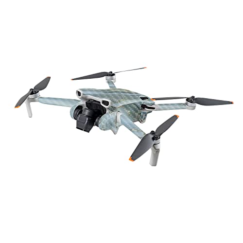 Image of MightySkins Carbon Fiber Skin Compatible with DJI Mini 3 - Crystal Rock | Protective, Durable Textured Carbon Fiber Finish | Easy to Apply | Made in The USA