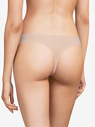 String extensible femme Chantelle rose, sous-vêtement doux confortable taille unique