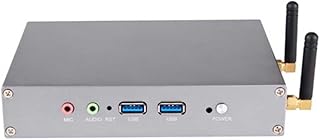 GM-JAPAN 超軽量 省スペース デスクトップ パソコン ミニPC Windows 10 Pro 搭載/メモリ 4GB / SSD 64GB / USB3.0 / WIFI/HDMI/静音 小型PC