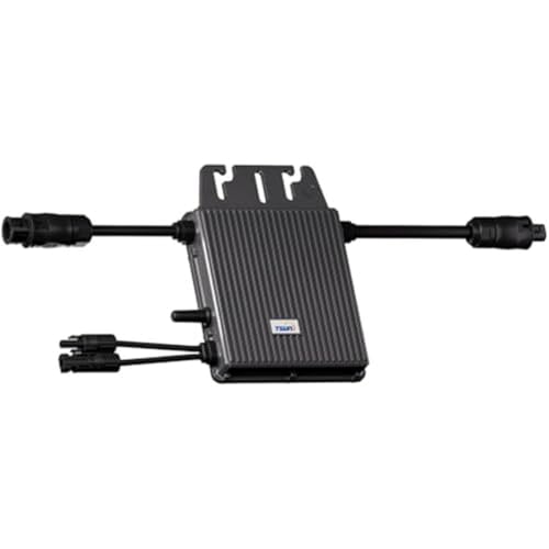 Kompakter TSUN MS400 Mikro-Wechselrichter für 1 Solarpanel + WLAN im Lieferumfang enthalten + Überwachungs-App