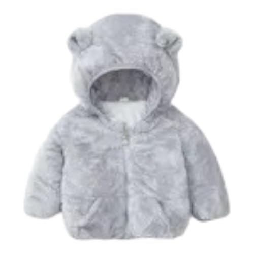 Grey Kids Fleece Jacket3