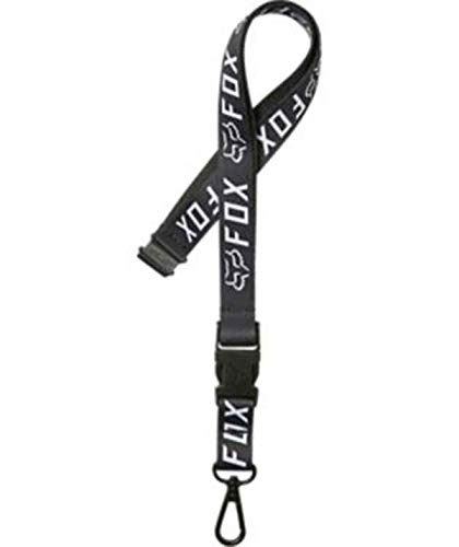 Fox Racing Standard APEX Lanyard, BLACK WHITE, One Size
