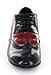 MGM-Joymod Men's Classic Fashion Lace-up Salsa Tango Samba Jazz Rumba Ballroom Latin Modern Dance Shoes Evening Wedding Shoes/Black Red 9.5 M US