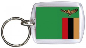 Fan-O-Menal Porte-Clés - Zambie - Gr. Env. 4x5cm - 81140 - Remorque Coupe Du Monde Pays