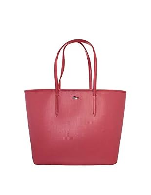 Lacoste Borsa Shopping M in pelle a spalla ref_cem37432-309-cayenne-corallo